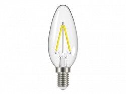 Energizer LED SES (E14) Candle Filament Non-Dimmable Bulb, Warm White 470 lm 4W