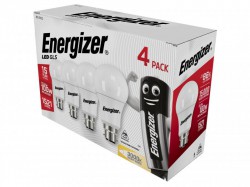 Energizer LED BC (B22) Opal GLS Non-Dimmable Bulb, Warm White 1521 lm 13.2W (Pack 4)