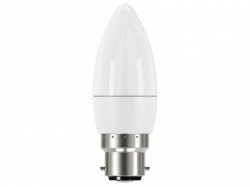 Energizer LED BC (B22) Opal Candle Non-Dimmable Bulb, Warm White 250 lm 3.3W