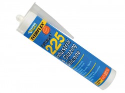 Everbuild Sika Everflex 225 Industrial & Glazing Silicone Translucent 295ml