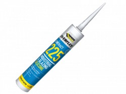 Everbuild Sika Everflex 225 Industrial & Glazing Silicone White 295ml