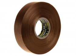 Everbuild Electrical Insulation Tape Brown 19mm x 33m