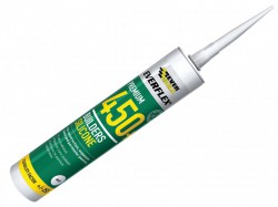 Everbuild Sika Everflex 450 Builders Silicone Sealant Oak 300ml