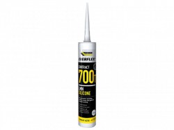 Everbuild Sika Everflex 700T LMN Silicone Black 300ml