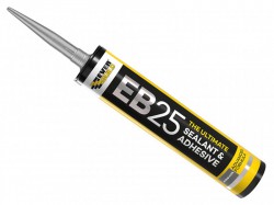 Everbuild Sika EB25 Hybrid Sealant Adhesive Anthracite 300ml