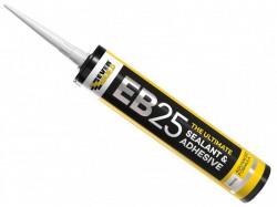 Everbuild Sika EB25 Hybrid Sealant Adhesive White 300ml