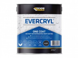 Everbuild Sika EVERCRYL One Coat Black 2.5kg