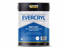 Everbuild Sika EVERCRYL One Coat White 5kg