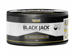 Everbuild Sika Black Jack Flashing Tape, Trade 75mm x 10m