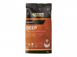 Everbuild Sika Jetcem Premix Sand & Cement Grey 12kg (2 x 6kg Packs)