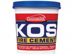 Everbuild Sika KOS Fire Cement Black 500g