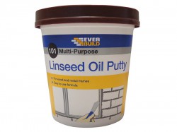 Everbuild Sika 101 Multi-Purpose Linseed Oil Putty Brown 1kg