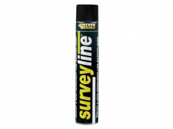 Everbuild Survey Line Marker Spray Black 700ml