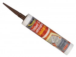 Everbuild Sika Timber & Laminate Sealant Oak 290ml