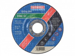 Faithfull Depressed Centre Stone Cutting Disc 115 x 3.2 x 22.23mm