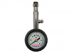 Faithfull Tyre Pressure Dial Gauge 60 psi