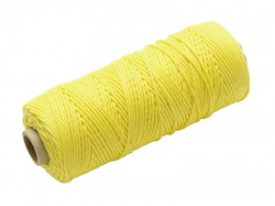 Faithfull Hi-Vis Nylon Brick Line 100m (330ft) Yellow