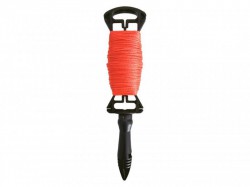 Faithfull Brick Line On Spool 75m (246ft) Orange