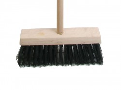 Faithfull Broom PVC 325mm (13in) Head complete with Handle