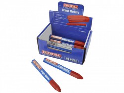 Faithfull Crayon Marker Red (CDU 30)