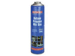 Faithfull Butane Propane Mix Gas Cartridge 350g