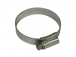 Faithfull 2X Stainless Steel Hose Clip 45 - 60mm