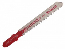 Faithfull Metal Cutting Jigsaw Blades Pack of 5 T118B