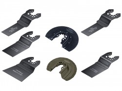 Faithfull Multi-Function Tool Blade Set, 7 Piece