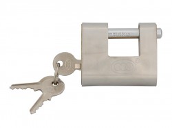 Faithfull Brass Shutter Padlock 60mm