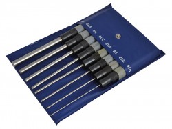 Faithfull Long Series Pin Punch Set, 8 Piece