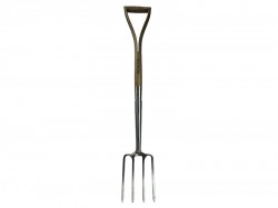 Faithfull Prestige Stainless Steel Digging Fork Ash Handle