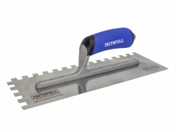 Faithfull Prestige Notched Trowel 330 x 115mm (13 x 4.1/2in) 10mm Notch