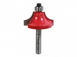 Faithfull Router Bit TCT Ovolo 16.5mm 1/4in Shank