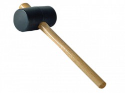 Faithfull Rubber Mallet - Black 794g (28oz)