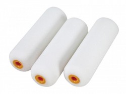 Faithfull Foam Mini Roller Refills 100mm (4in) Pack of 10 GS1418