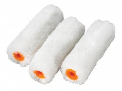 Faithfull Medium Pile Mini Roller Refills 100mm (4in) Pack of 10