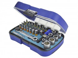 Faithfull Screwdriver Bit & Socket Set, 42 Piece