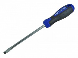 Faithfull Soft Grip Screwdriver Flared Slotted Tip 10.0 x 200mm