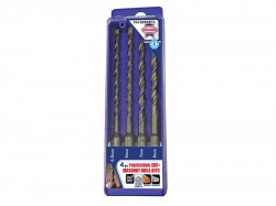 Faithfull SDS Plus Drill Bit Set, 4 Piece