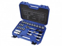 Faithfull 3/8in Drive Socket Set, 26 Piece