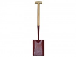 Faithfull Solid Socket Shovel Square No.2 T-Handle