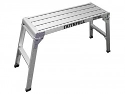 Faithfull Fold Away Step Up Aluminium L100 x H52 x W30cm