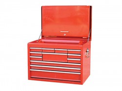 Faithfull Toolbox  Top Chest Cabinet 12 Drawer