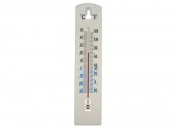 Faithfull Wall Thermometer - Plastic 200mm