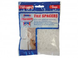 Faithfull Tile Spacer Long Leg 5mm (Bag 250)