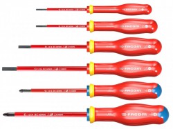 Facom Protwist VDE Screwdriver Set, 6 Piece