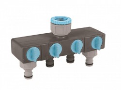 Flopro Four Way Tap Connector