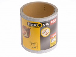 Flexovit High Performance Sanding Roll 115mm x 5m Extra Coarse 40g