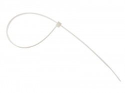 ForgeFix Cable Tie Natural/Clear 4.8 x 300mm (Bag 100)