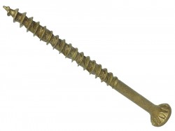 ForgeFix ForgeFast TORX Compatible Decking Screws CSK Tan 4.5x75 T25 Tub 400